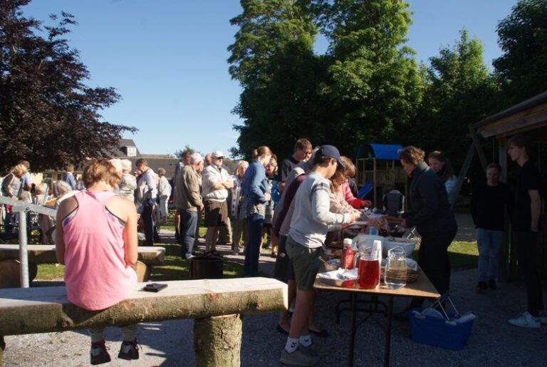 Friluftsgudstjeneste  er næsten på plads