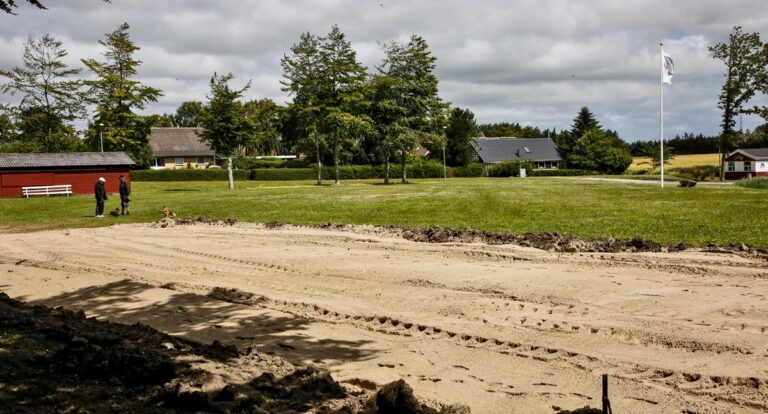 Arbejdet med at lave en legeplads i Søparken er startet