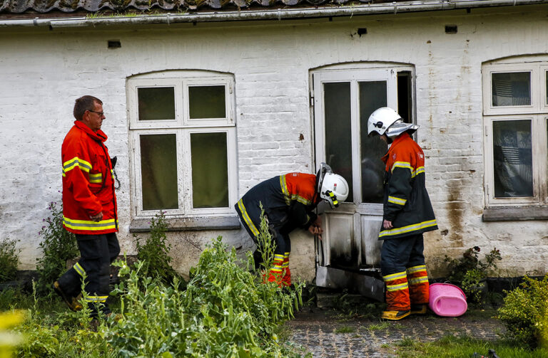 Påsat brand på ejendom ved Sæsing