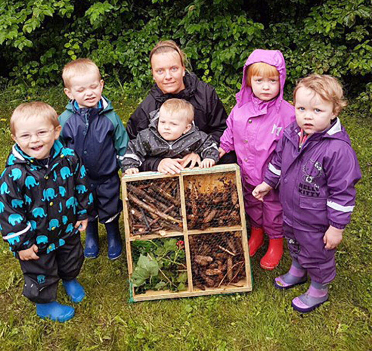Naturens Dag i dagplejen i Flauenskjold