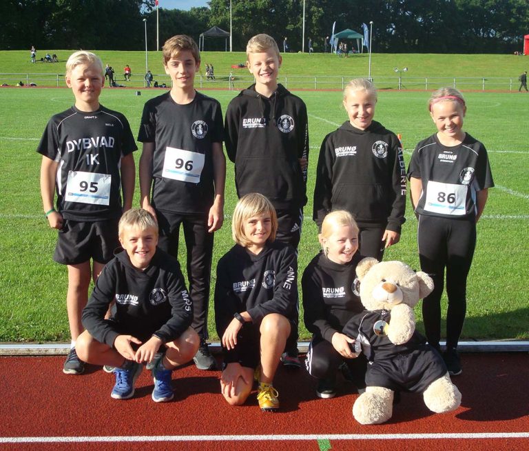 Kæmpesucces for  Dybvad IK ved lands­mester­skaberne i Atletik­ 11 GULD – 4 SØLV – 5 BRONZE