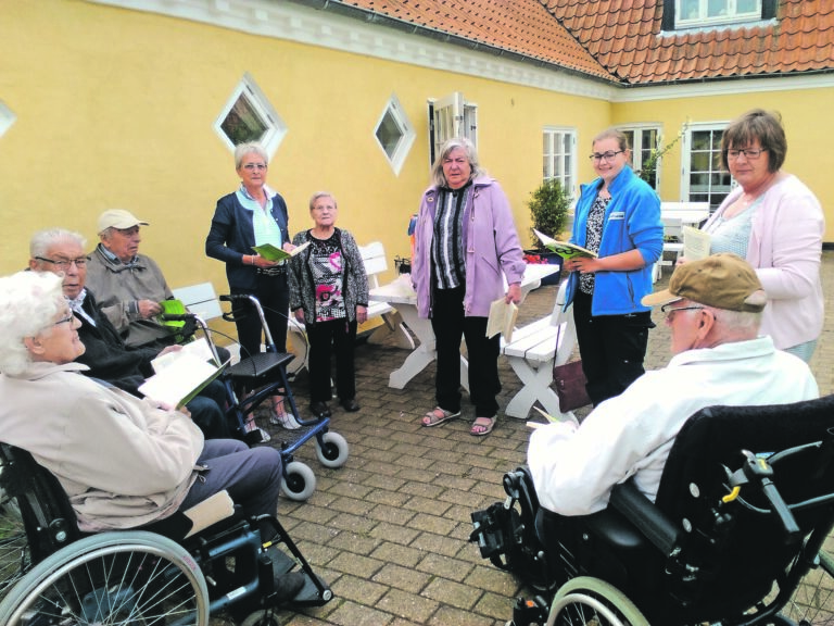 Plejehjemsbeboere på ferie i Skagen