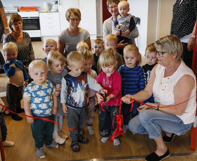 Nye lokaler til dagplejernes legestue