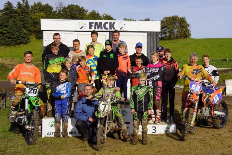 Sæsonafslutning med motocross på Ørnedalen