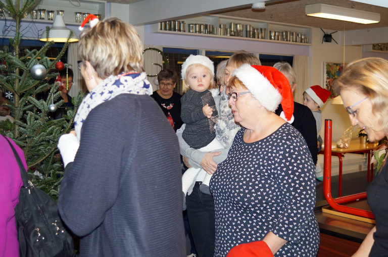Julefest i den kommunale dagpleje i Flauenskjold