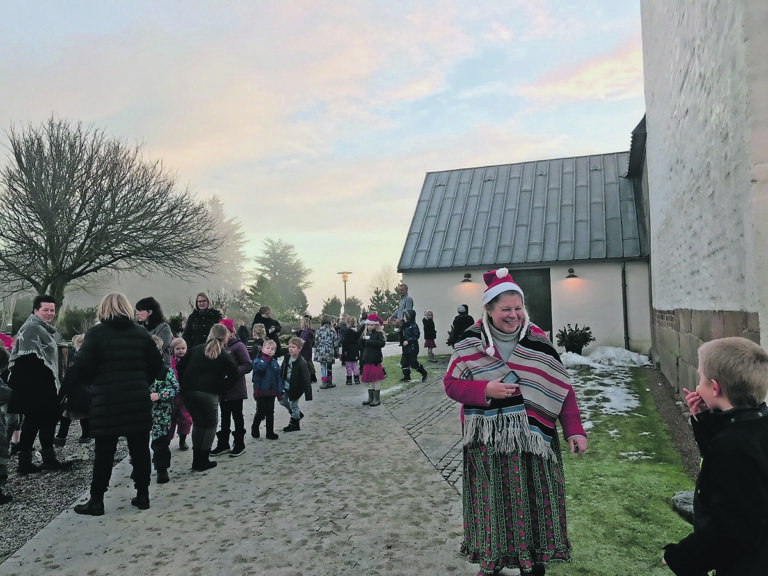 Skolens juleafslutning i kirken
