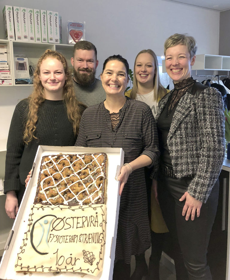 10 års jubilæum hos Østervrå Fysioterapi & Træning