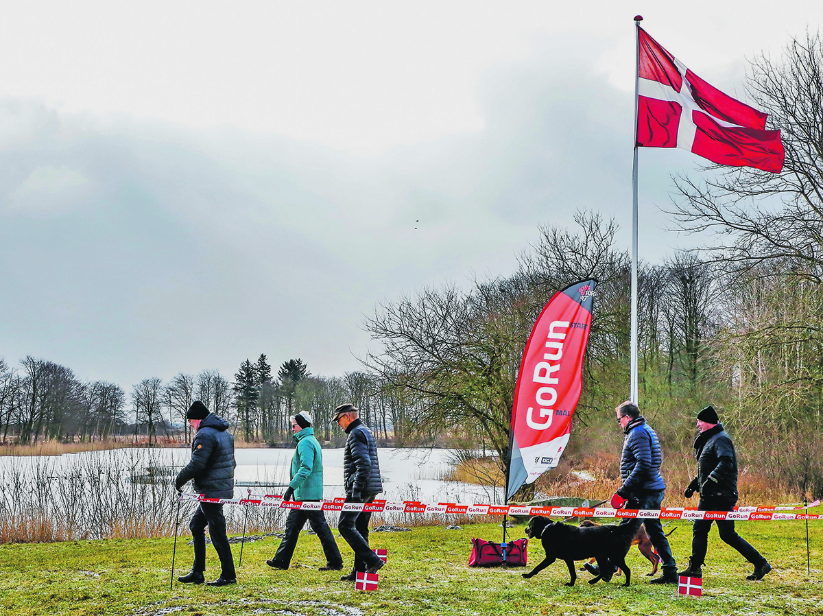 Go-Run afviklet 100 gange i Søparken i Dybvad Go-Run afviklet 100 gange i Søparken i Dybvad