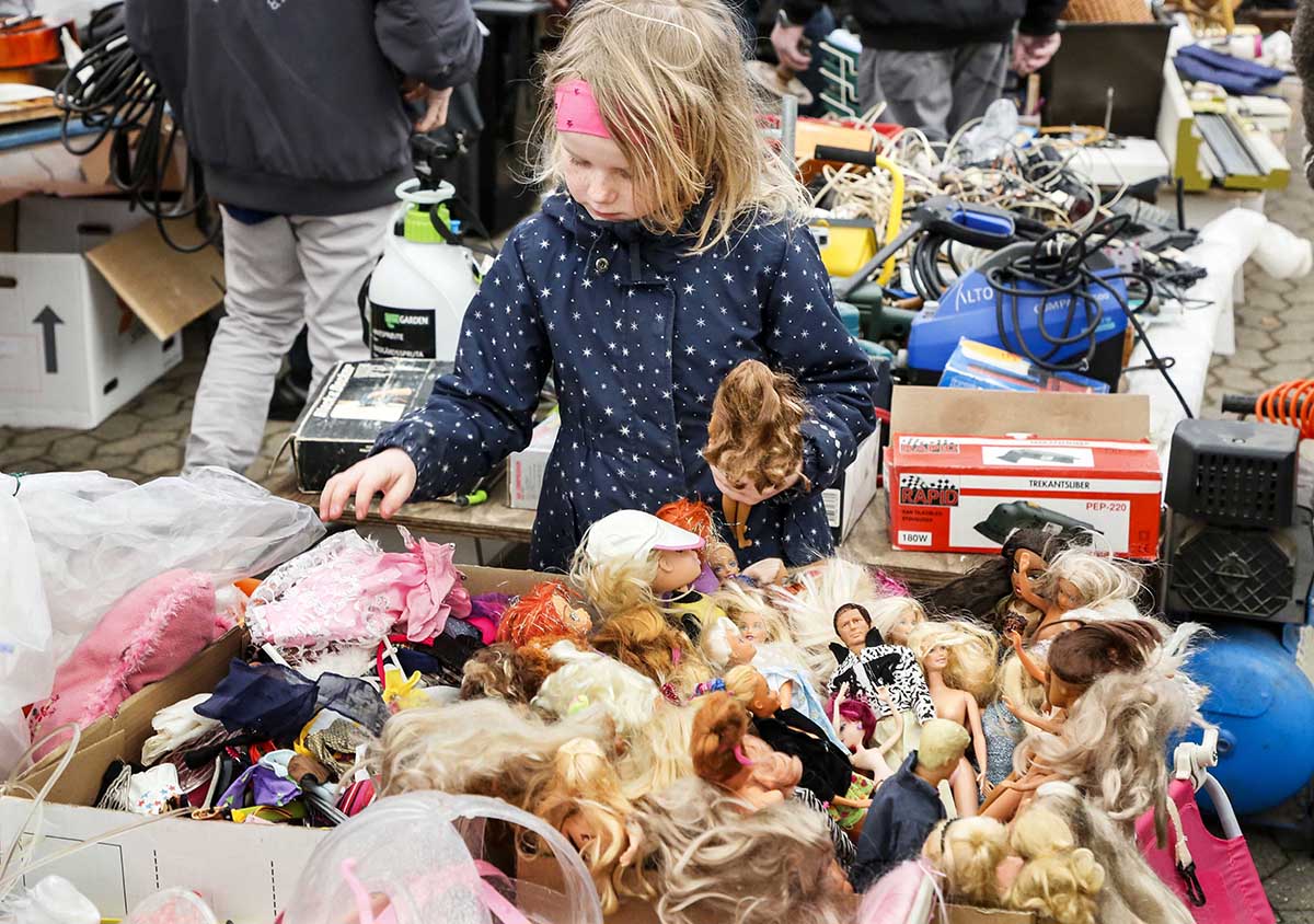 Mange kiggede forbi spejdernes lopper Mange kiggede forbi spejdernes lopper