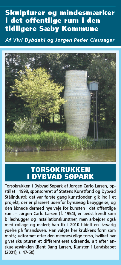 Skulpturer og mindesmærker i det offentlige rum i den tidligere Sæby Kommune