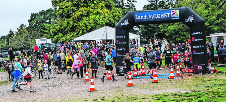 Landsbyløbet 2018 fik en fantastisk flot afslutning
