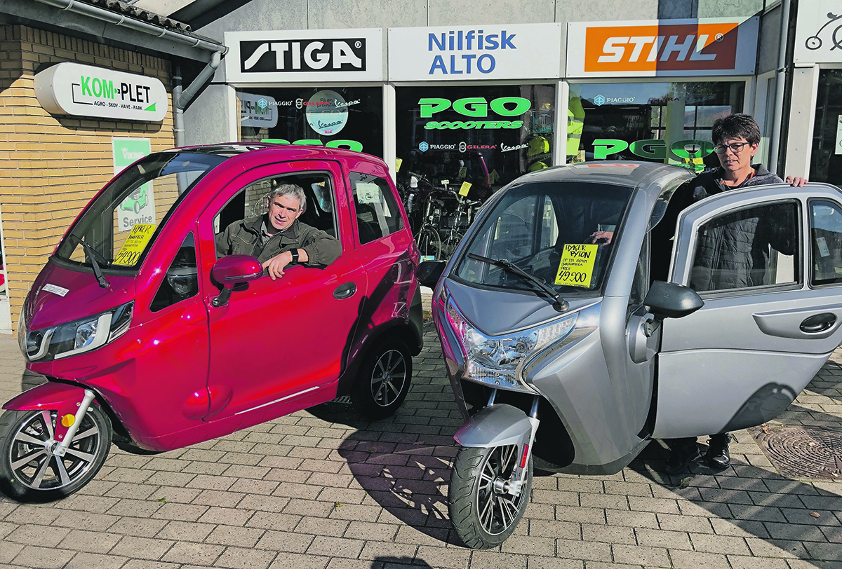 Er cykelhandleren blevet autoforhandler? Er cykelhandleren blevet autoforhandler?