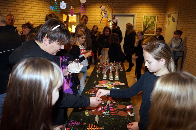 Omvendt julekalender på Dybvad Skoleafdeling