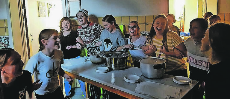 Stor indsats fra elever  i Dybvad