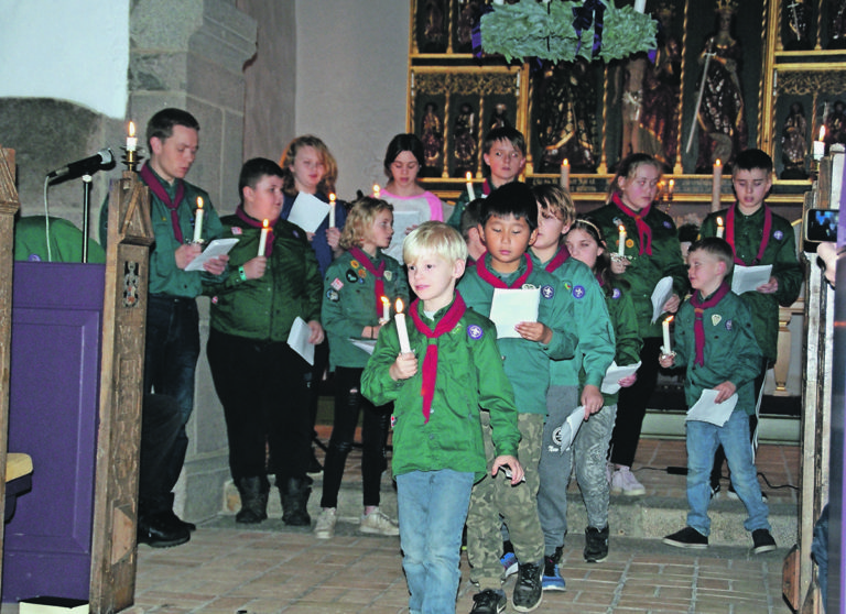 Hyggelig tradition i Torslev Kirke