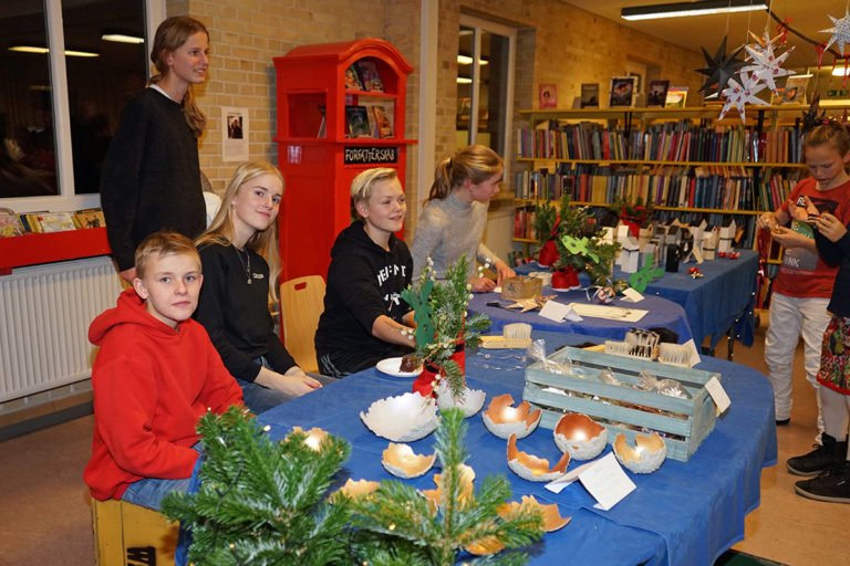 Omvendt julekalender på Dybvad skoleafdeling