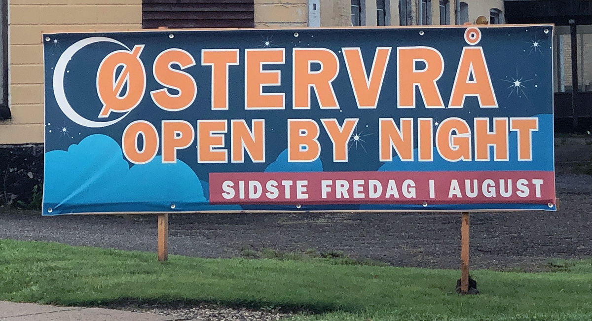 Open by Night i Østervrå har rigtig meget at byde på Open by Night i Østervrå har rigtig meget at byde på
