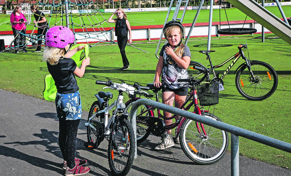 Fornem indsats af unge cykelryttere Fornem indsats af unge cykelryttere