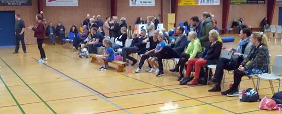 Stort minihåndboldstævne i Flauenskjold Hallen Stort minihåndboldstævne i Flauenskjold Hallen