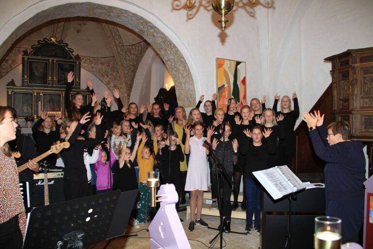 Støttekoncert i Skæve Kirke