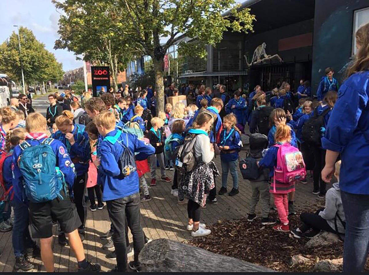 Gang i spejderiet på Søndergårdsvej Gang i spejderiet på Søndergårdsvej