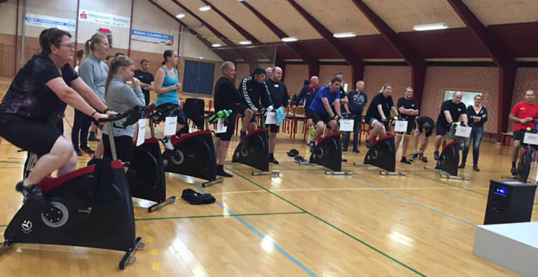 Spinning og stegt flæsk i Flauenskjold Hallen