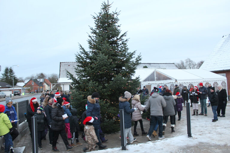Så blev der julestemning i Hørby