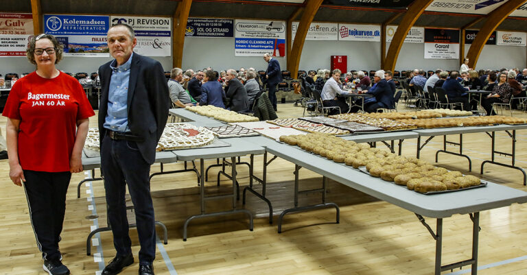 Bagermester Jan blev fejret af 200 gæster