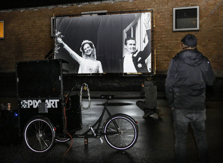 Royal stemning i efterårsmørket