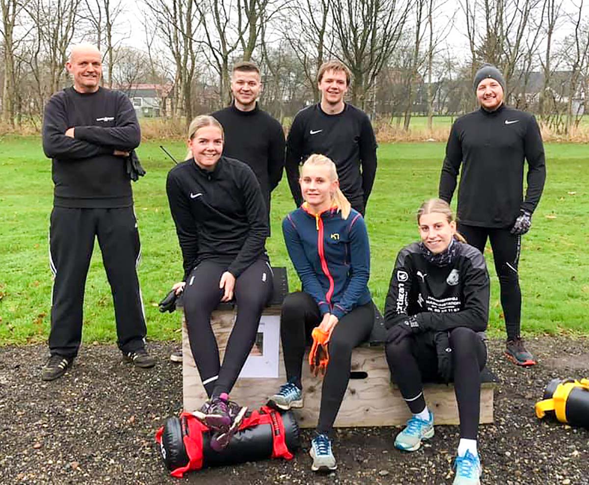 Fitness rykker udendørs Fitness rykker udendørs