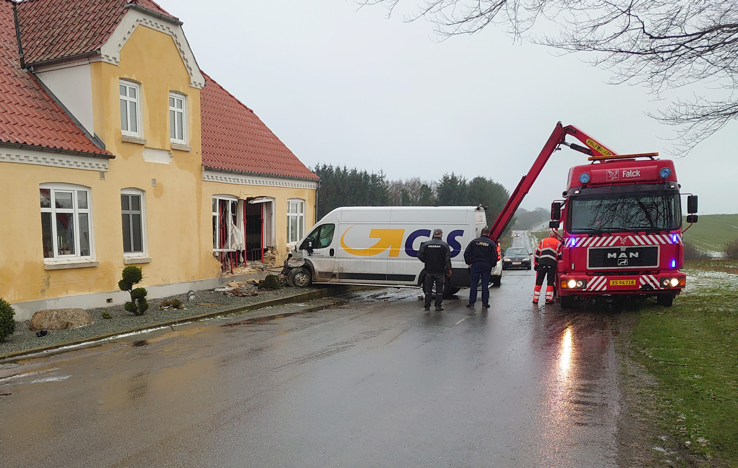 Færdselsuheld på Ålborggårdvej Færdselsuheld på Ålborggårdvej
