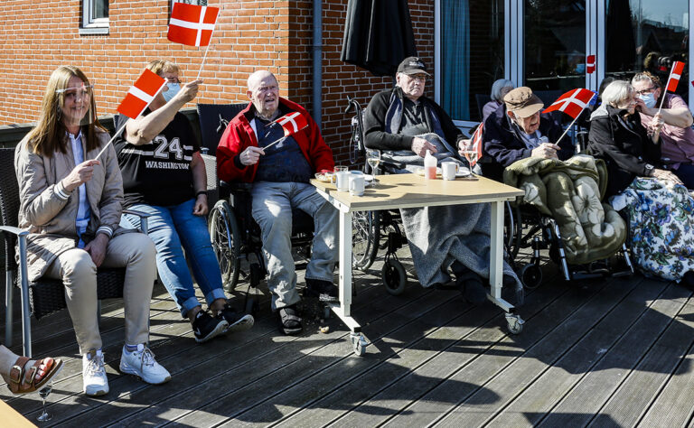Veloplagt Richard Ragnvald på Dybvad Ældrecenter