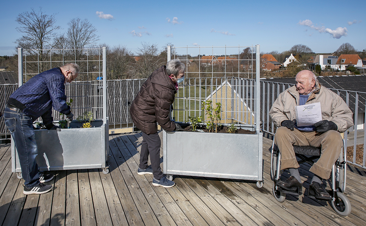 De Frivillige er ivrige efter at komme i gang De Frivillige er ivrige efter at komme i gang