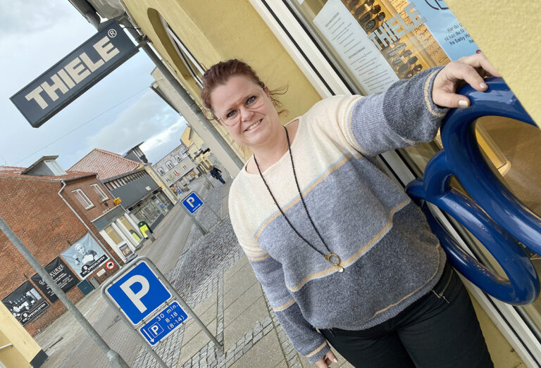 Thiele Sæby er klarsynet og med på noderne