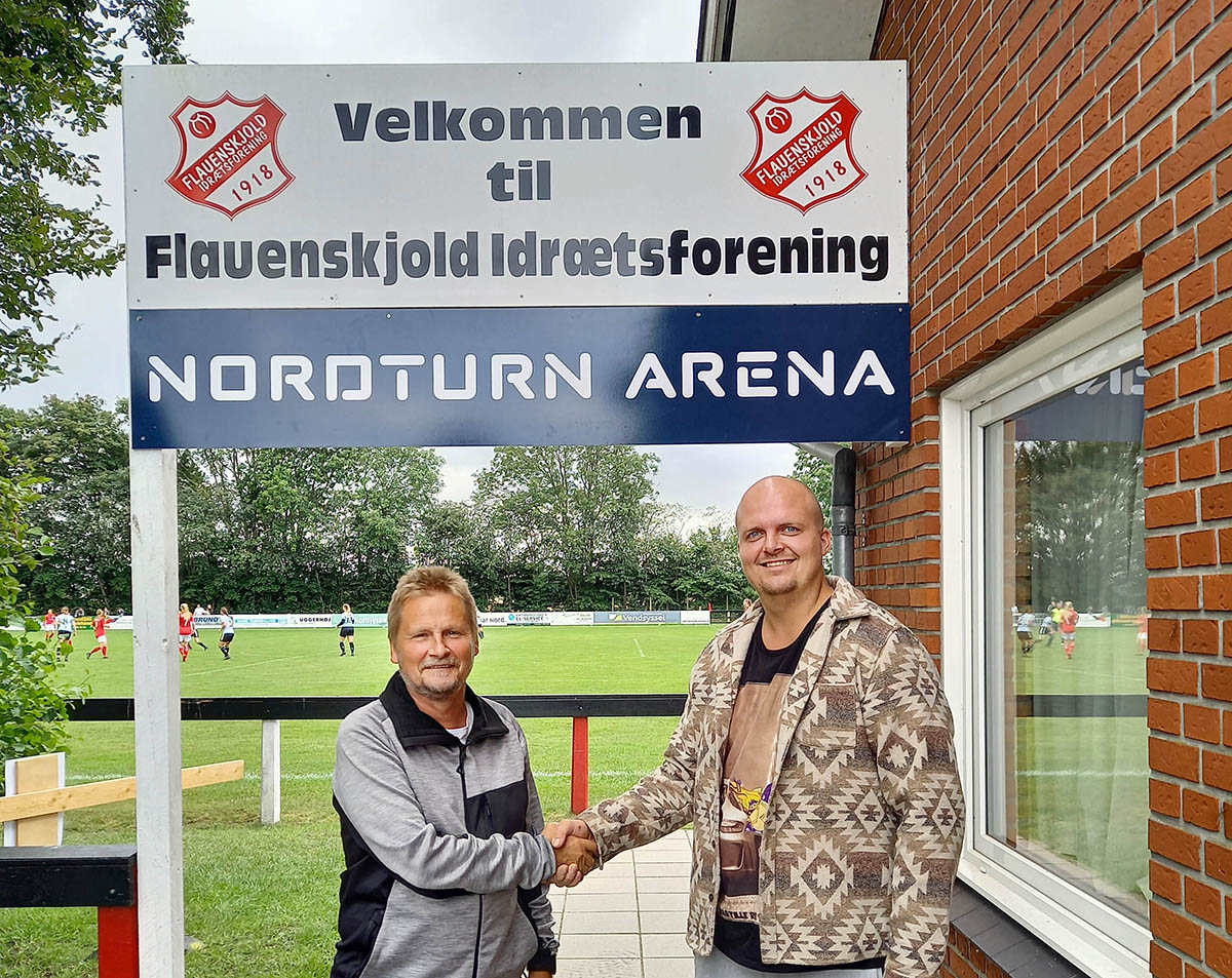 Nyt stadionnavn i Flauenskjold Nyt stadionnavn i Flauenskjold