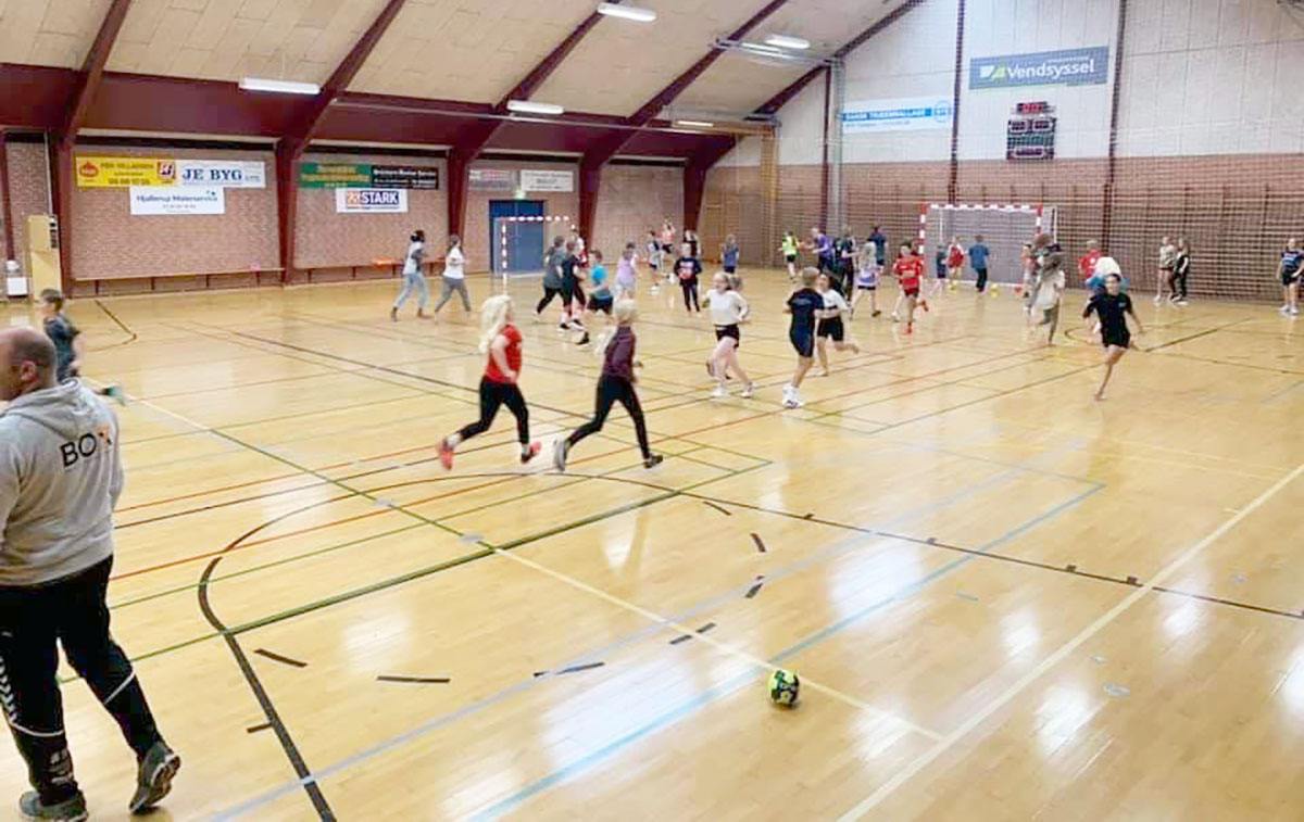 Håndbolddag på Flauenskjold Skole Håndbolddag på Flauenskjold Skole