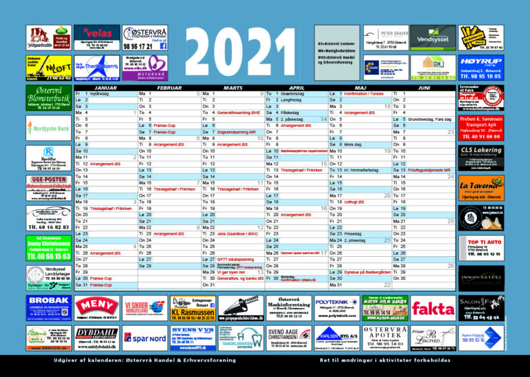 Østervråkalenderen 2022
