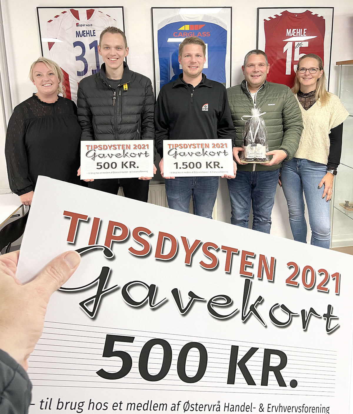 Vindere af Tipsdysten 2021 Vindere af Tipsdysten 2021