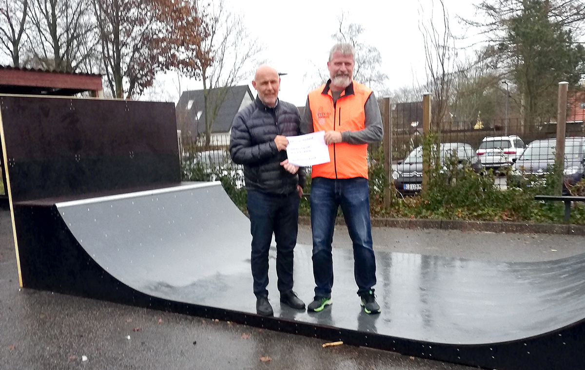 Skaterrampe i Hørby Skaterrampe i Hørby