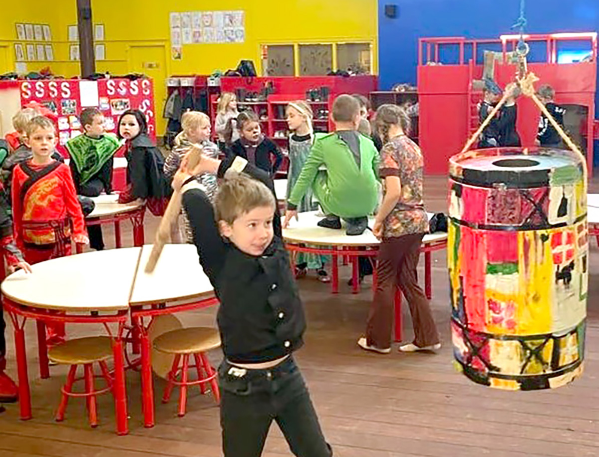 Fastelavn i indskolingen på Torslev Skole Fastelavn i indskolingen på Torslev Skole