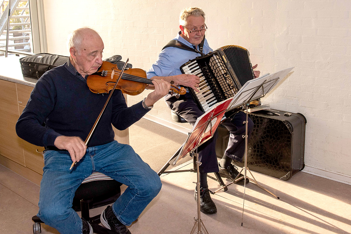 Ønskekoncert med Oluf og Børge Ønskekoncert med Oluf og Børge