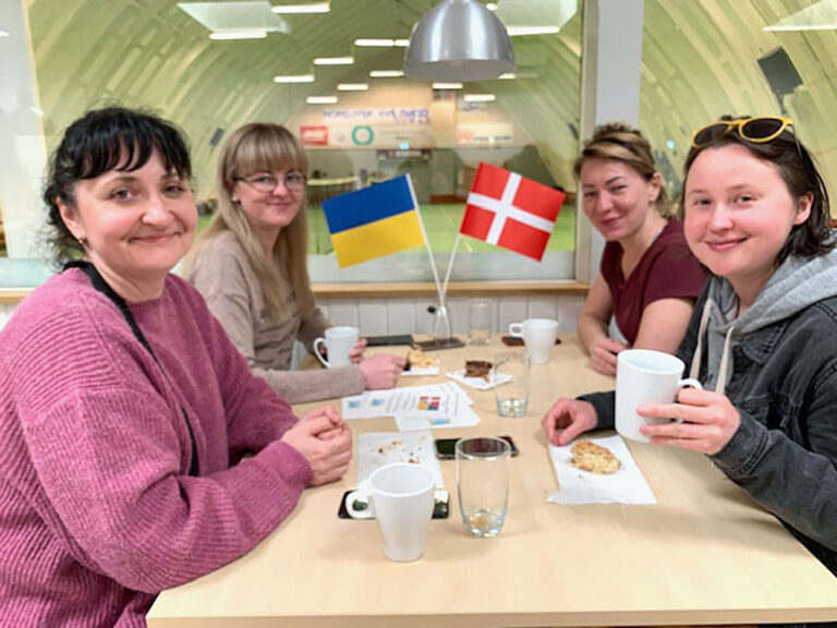 Ukrainere på besøg i Sæby Badmintonklub