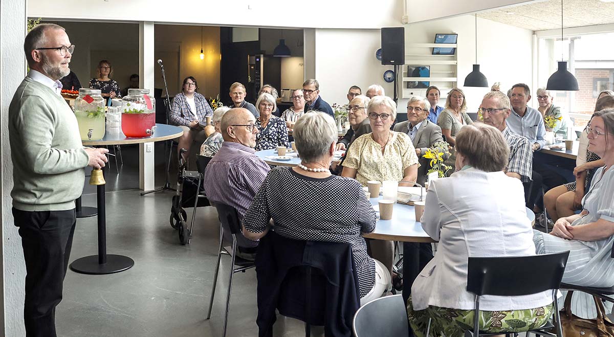 Jubilæumsreception på Hørby Efterskole Jubilæumsreception på Hørby Efterskole