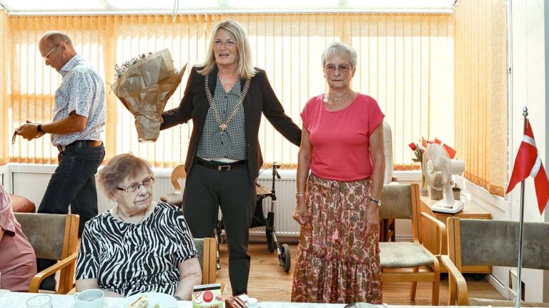 50 års jubilæum fejret på Dybvad Ældrecenter