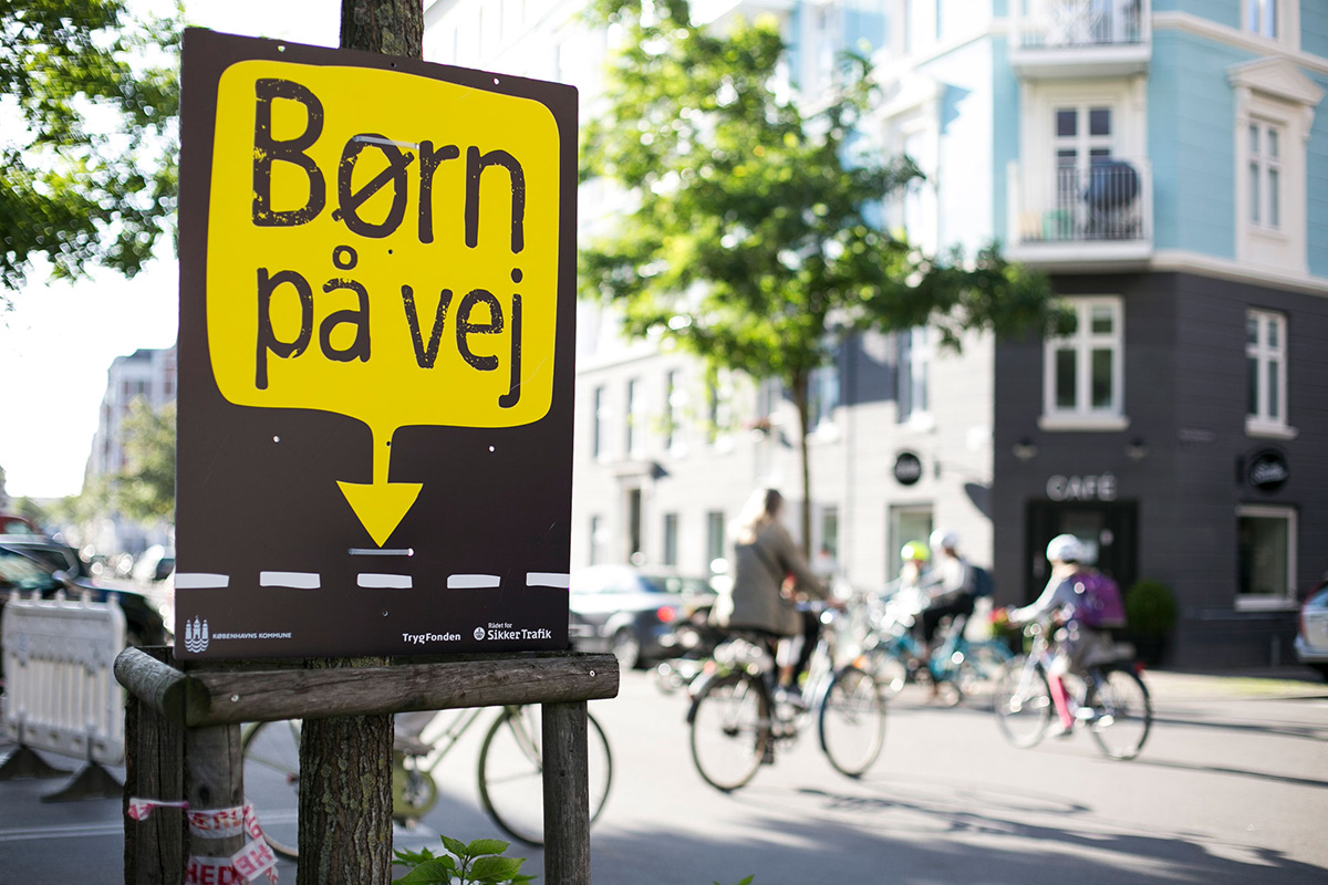 For mange biler skaber utryghed på skolevejen For mange biler skaber utryghed på skolevejen