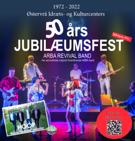Jubilæumsfest med ABBA og lækker mad Jubilæumsfest med ABBA og lækker mad