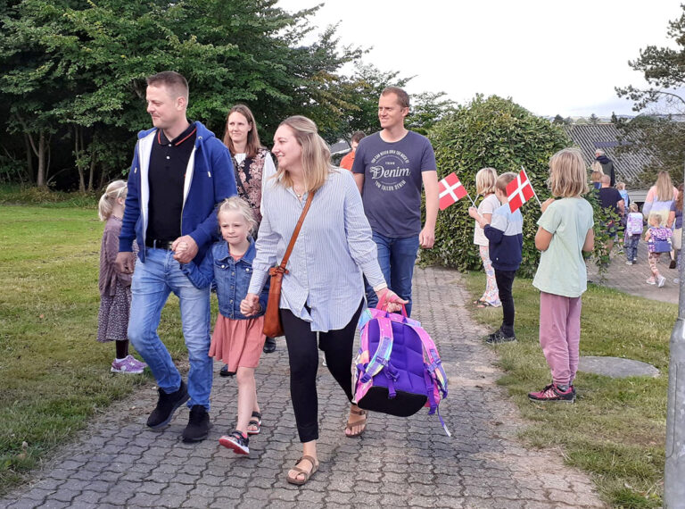 29 elever i 0. klasse på Torslev Skole i Østervrå