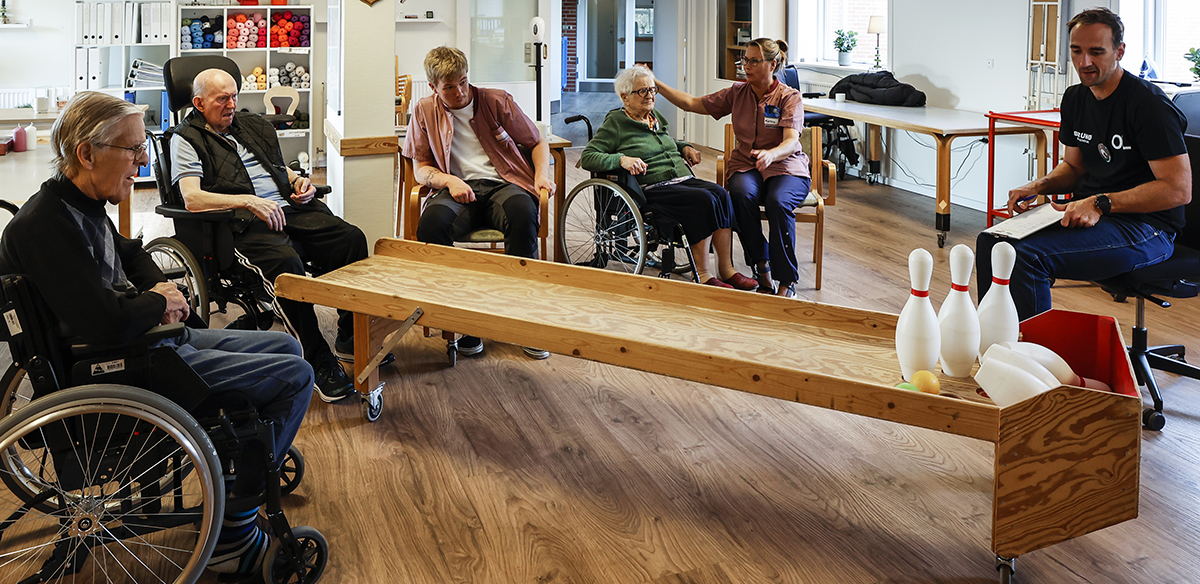 OL på Dybvad Ældrecenter gav alle en god oplevelse OL på Dybvad Ældrecenter gav alle en god oplevelse