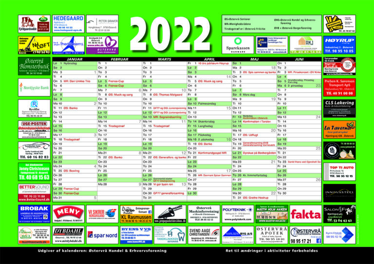 Østervråkalenderen 2023