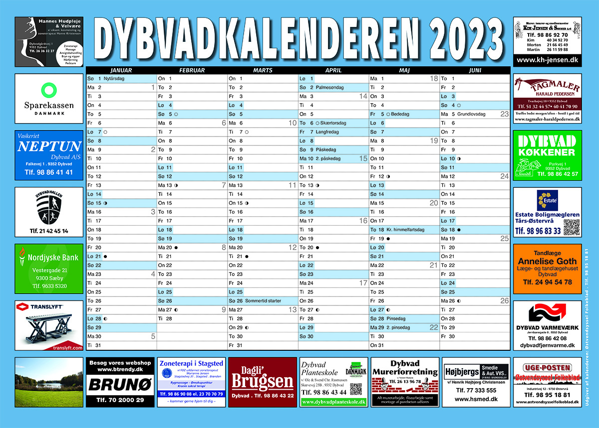 <strong>Ny Dybvadkalender har set dagens lys</strong> <strong>Ny Dybvadkalender har set dagens lys</strong>